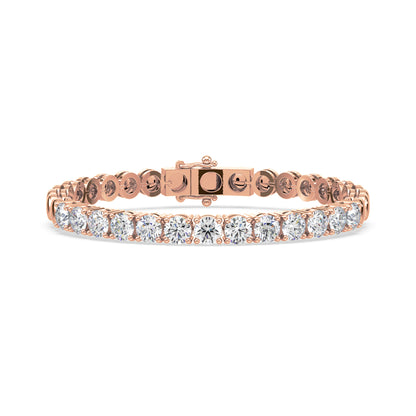 Bezel Set Diamond Bracelet