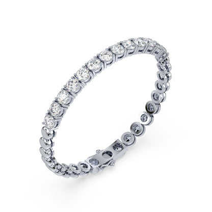 Bezel Set Diamond Bracelet