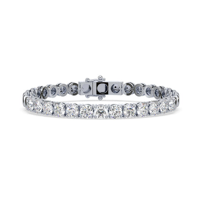 Bezel Set Diamond Bracelet