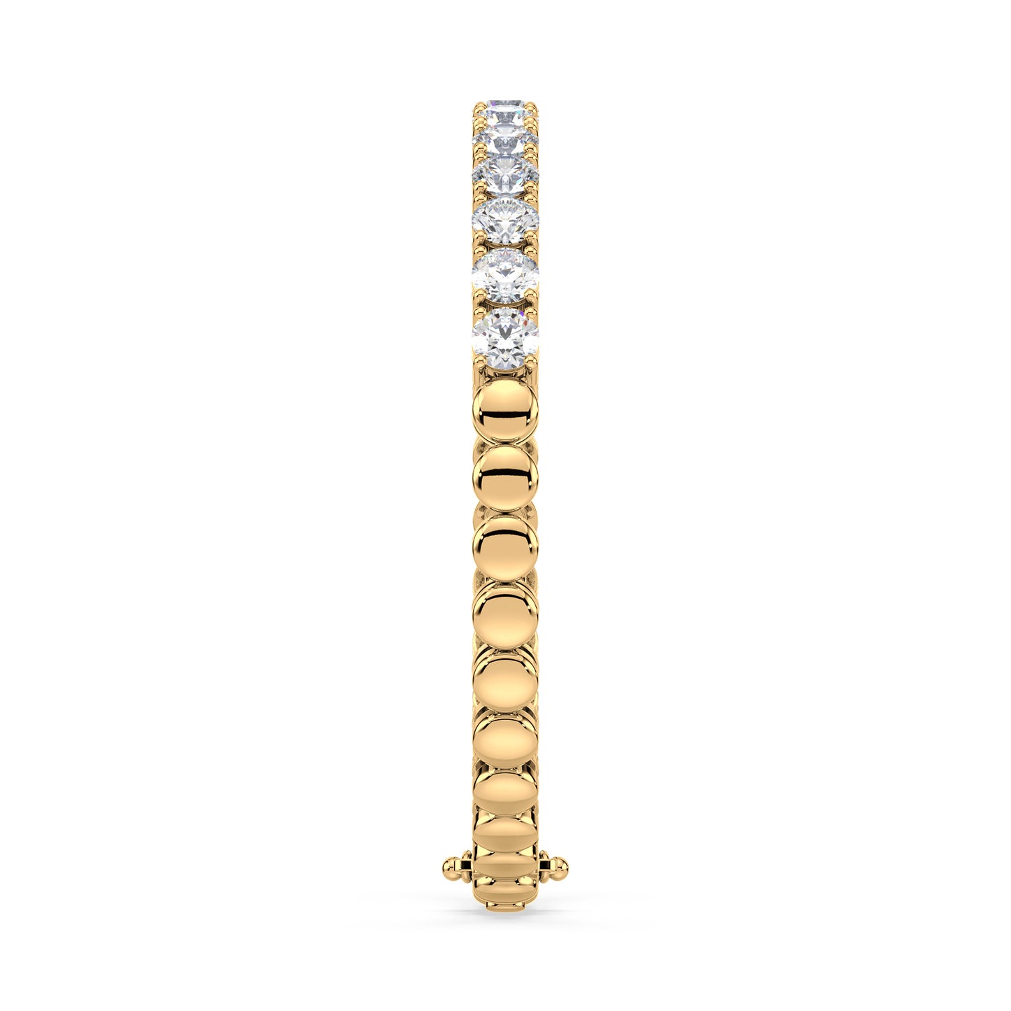 Bezel Set Diamond Bracelet