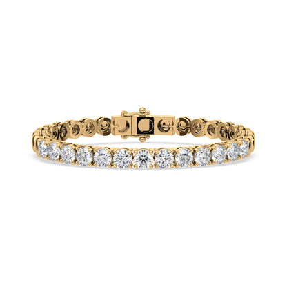 Bezel Set Diamond Bracelet