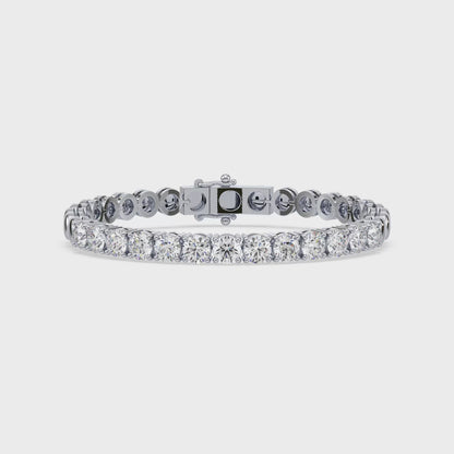 Bezel Set Diamond Bracelet