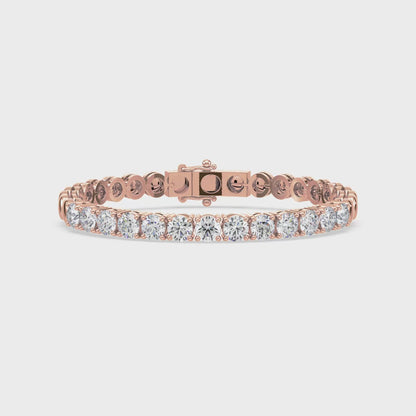 Bezel Set Diamond Bracelet